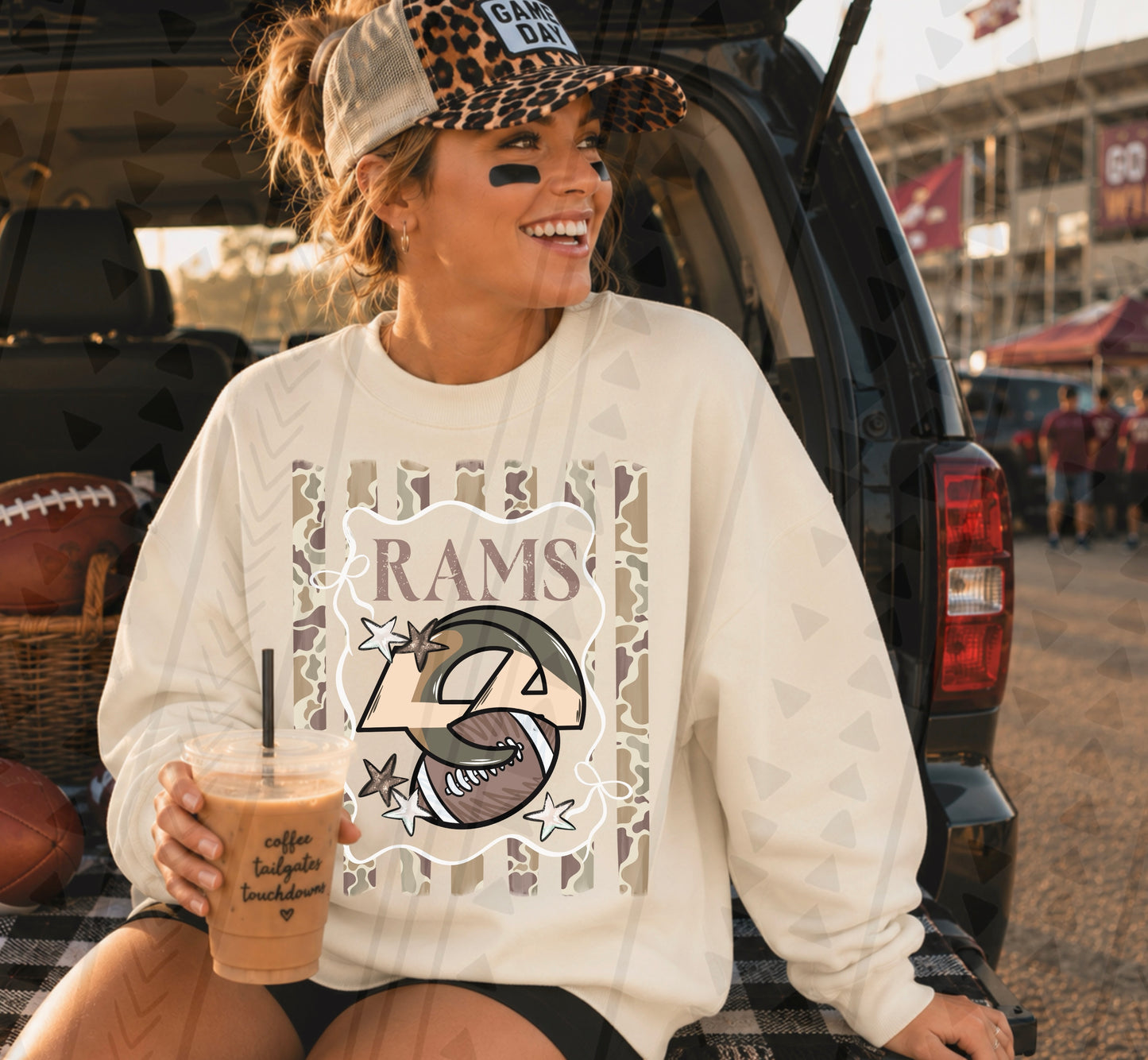 Camo NFL DTF Transfer