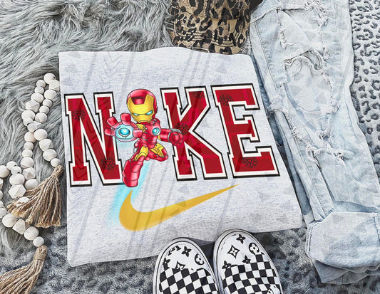 Iron Man Swoosh DTF Transfer