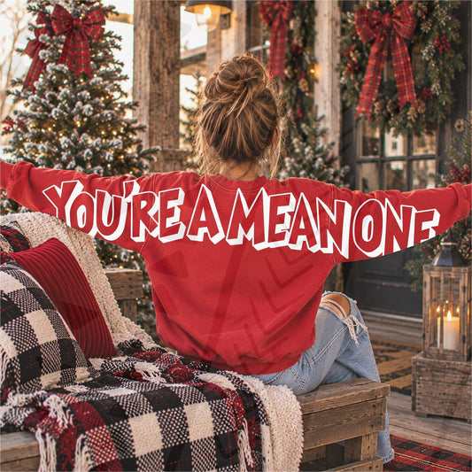Mean One DTF Transfer (Back, Front & Sleeve)