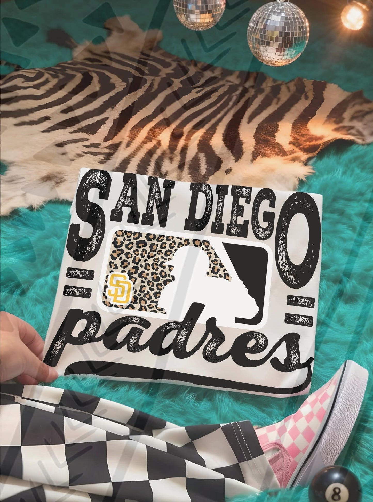 MLB Leopard Baseball (30 Teams) DTF Transfer