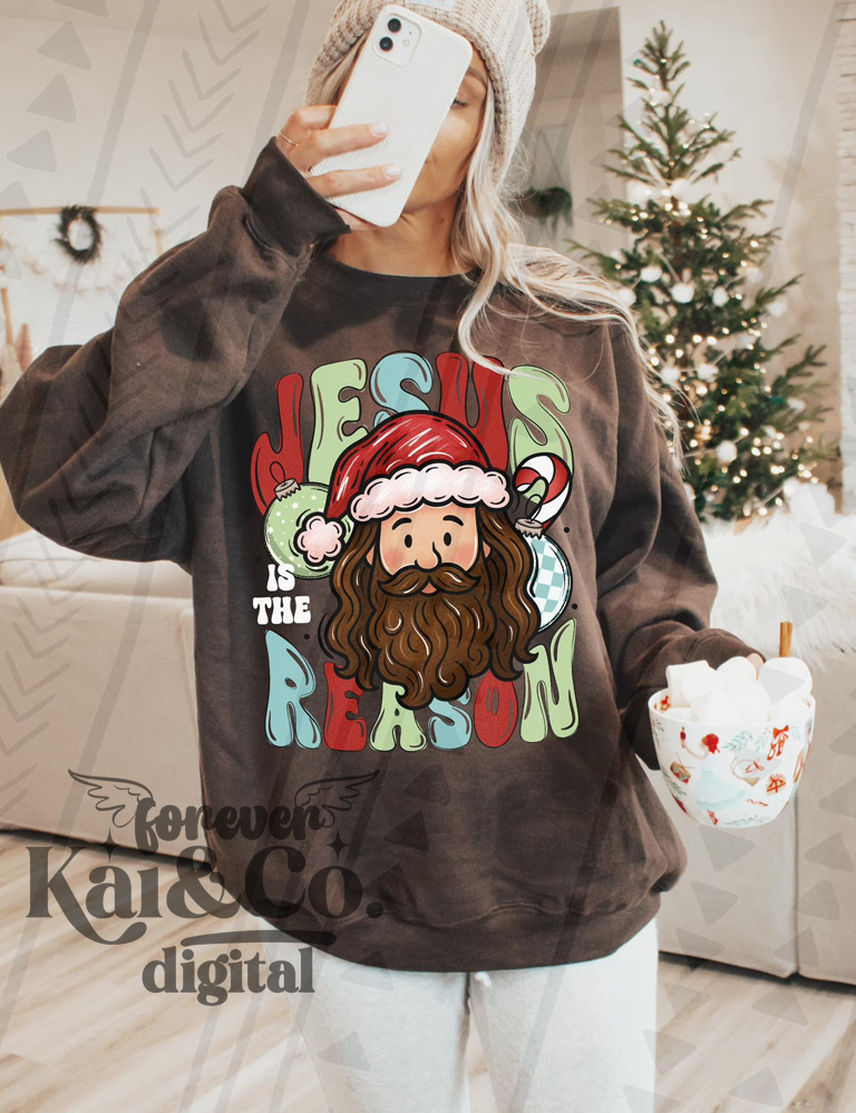 Doodle Jesus Christmas DIGITAL