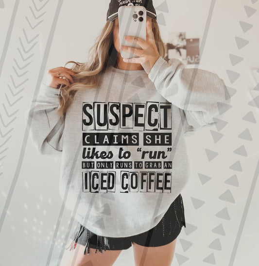 Suspect - Likes To Run DTF Transfer