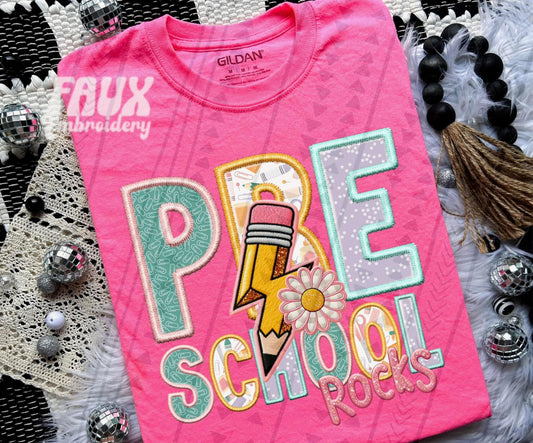 School Rocks (Girl & Boy) DTF Transfer