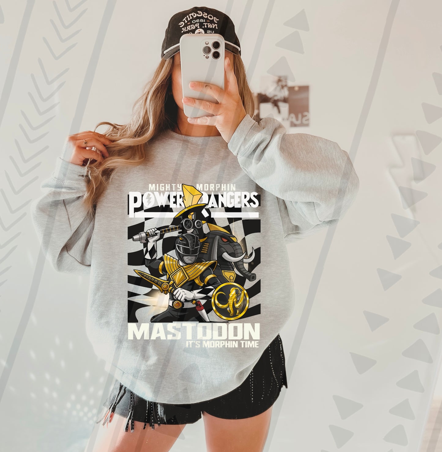Power Rangers Morphin Time DTF Transfer