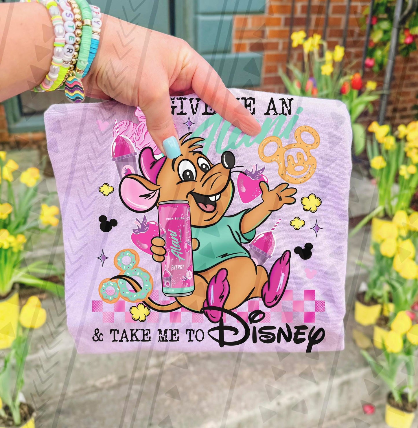 Alani & Disney DTF Transfer