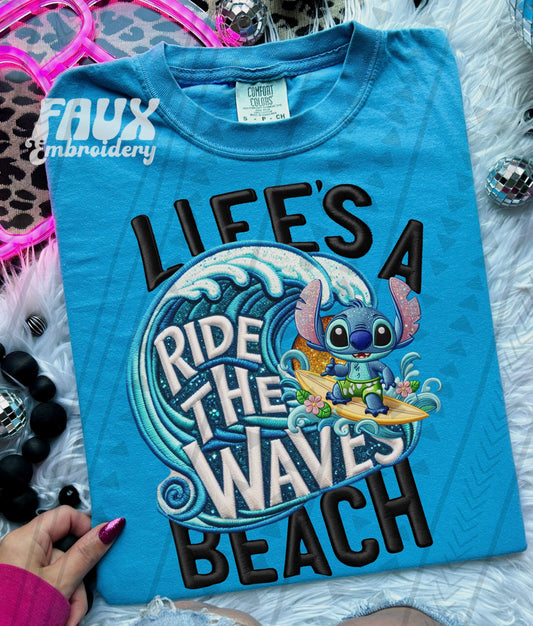 Ride The Waves DTF Transfer