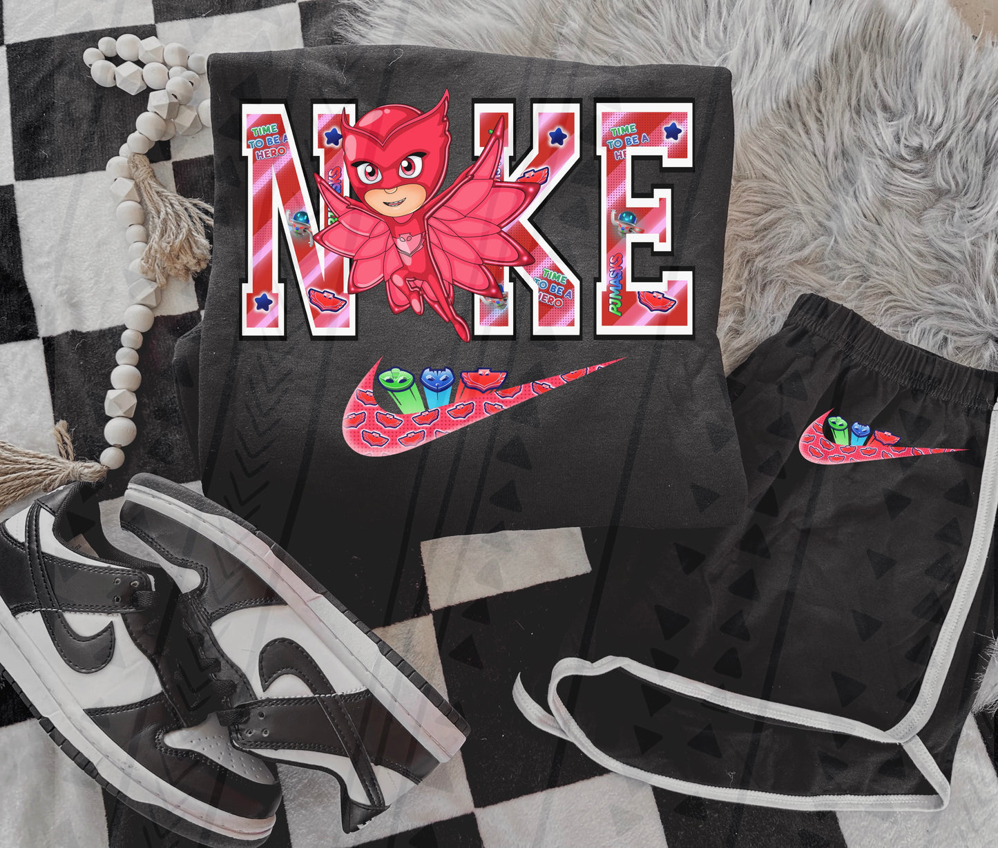 PJ Mask Swoosh DTF Transfer