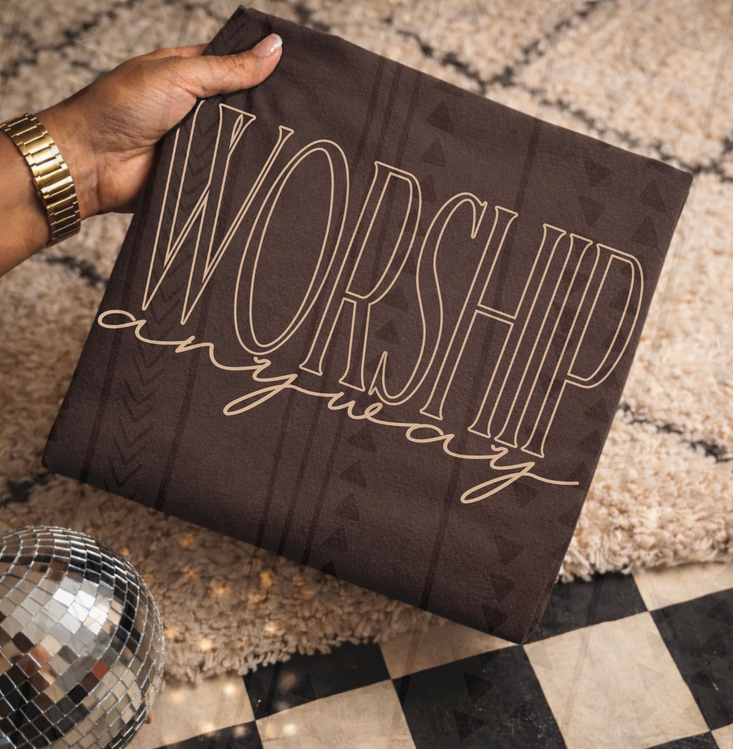 Worship Anyway DTF Transfer