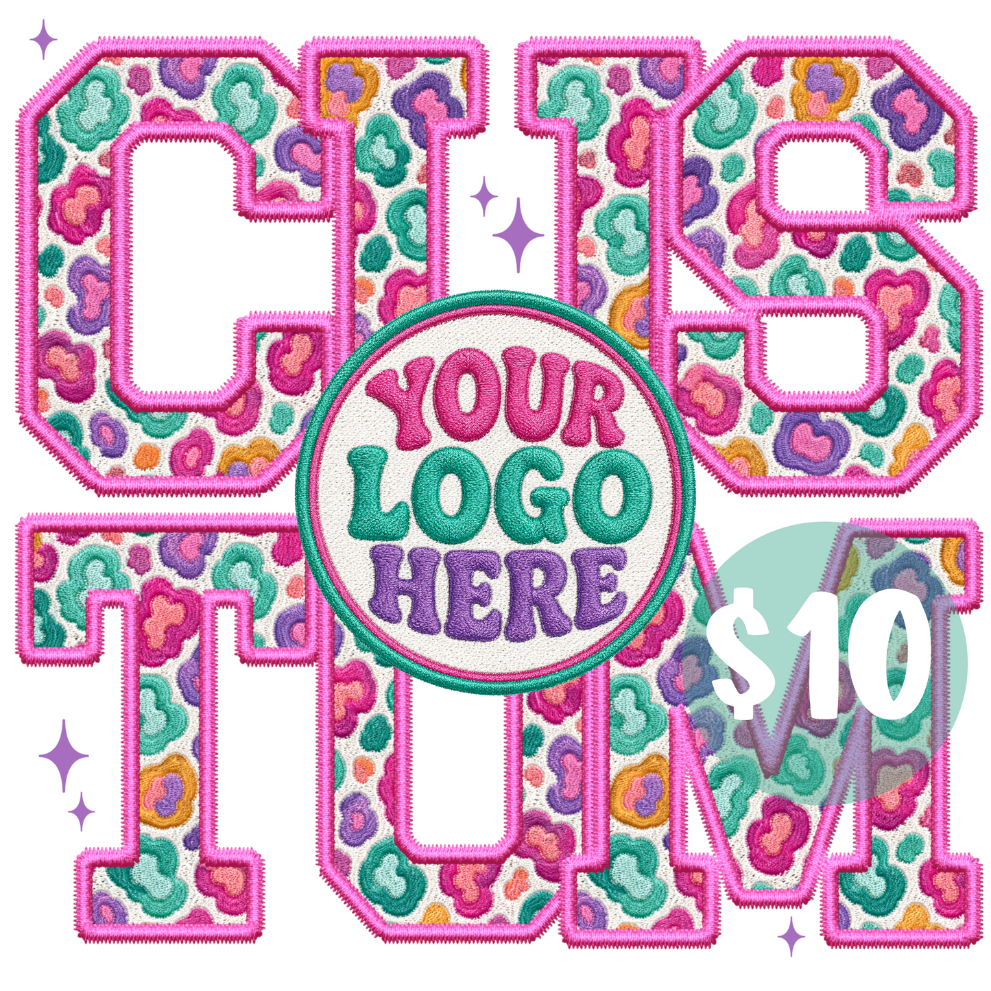 Custom Multi-Leopard Mascot
