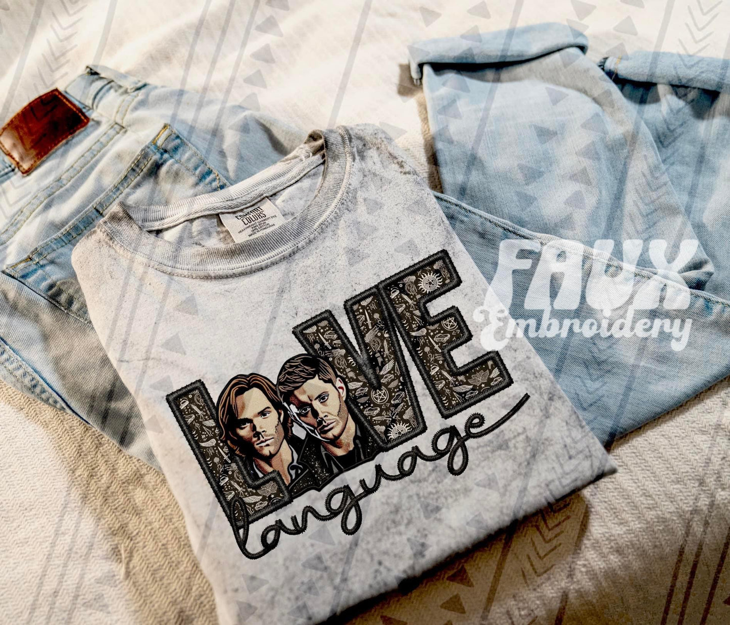 Love Language - Supernatural DTF Transfer