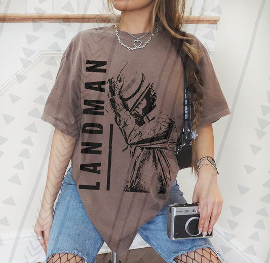 L-Man Silhouette DTF Transfer