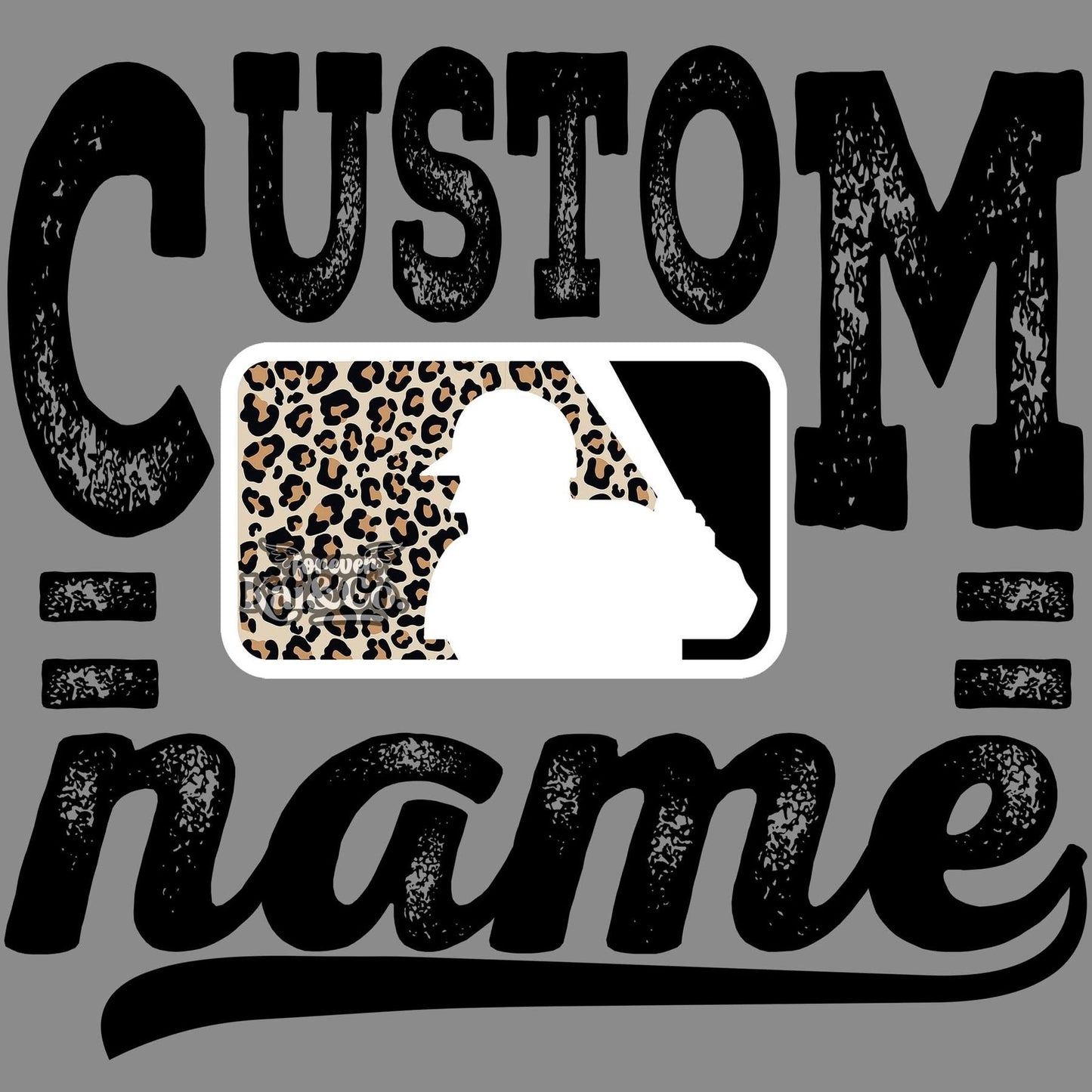 Leopard Baseball CUSTOM