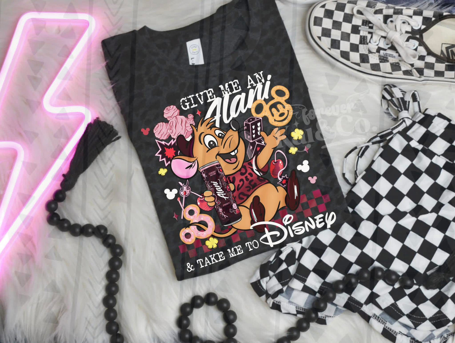 Alani & Disney DTF Transfer