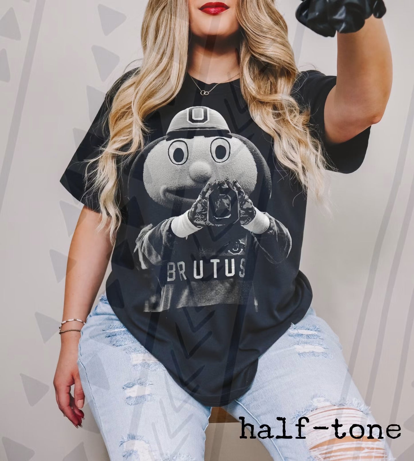 Brutus Halftone DTF Transfer