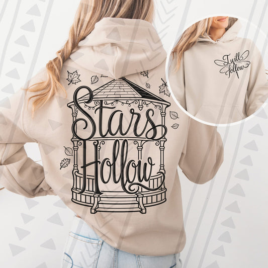 Stars Hollow (with pocket) DTF Transfer
