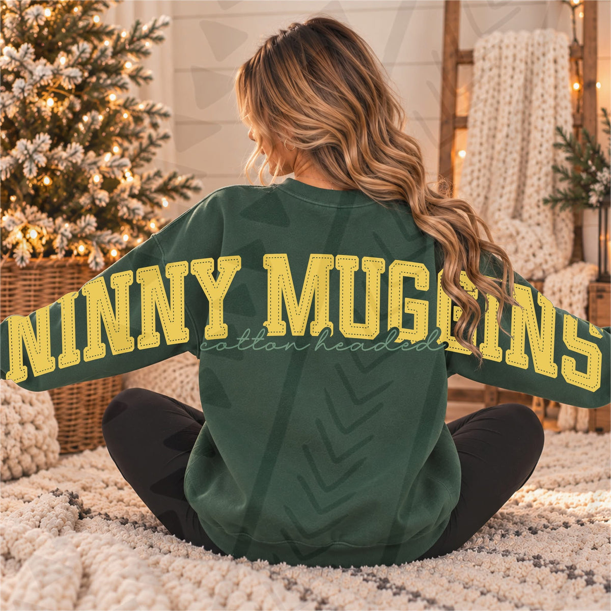 Ninny Muggins DTF Transfer (Back & Front)