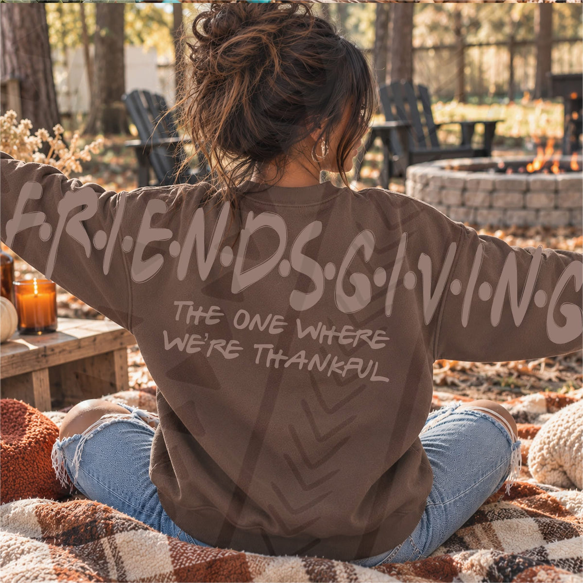 Friendsgiving Single Color DIGITAL (3 Piece Set)