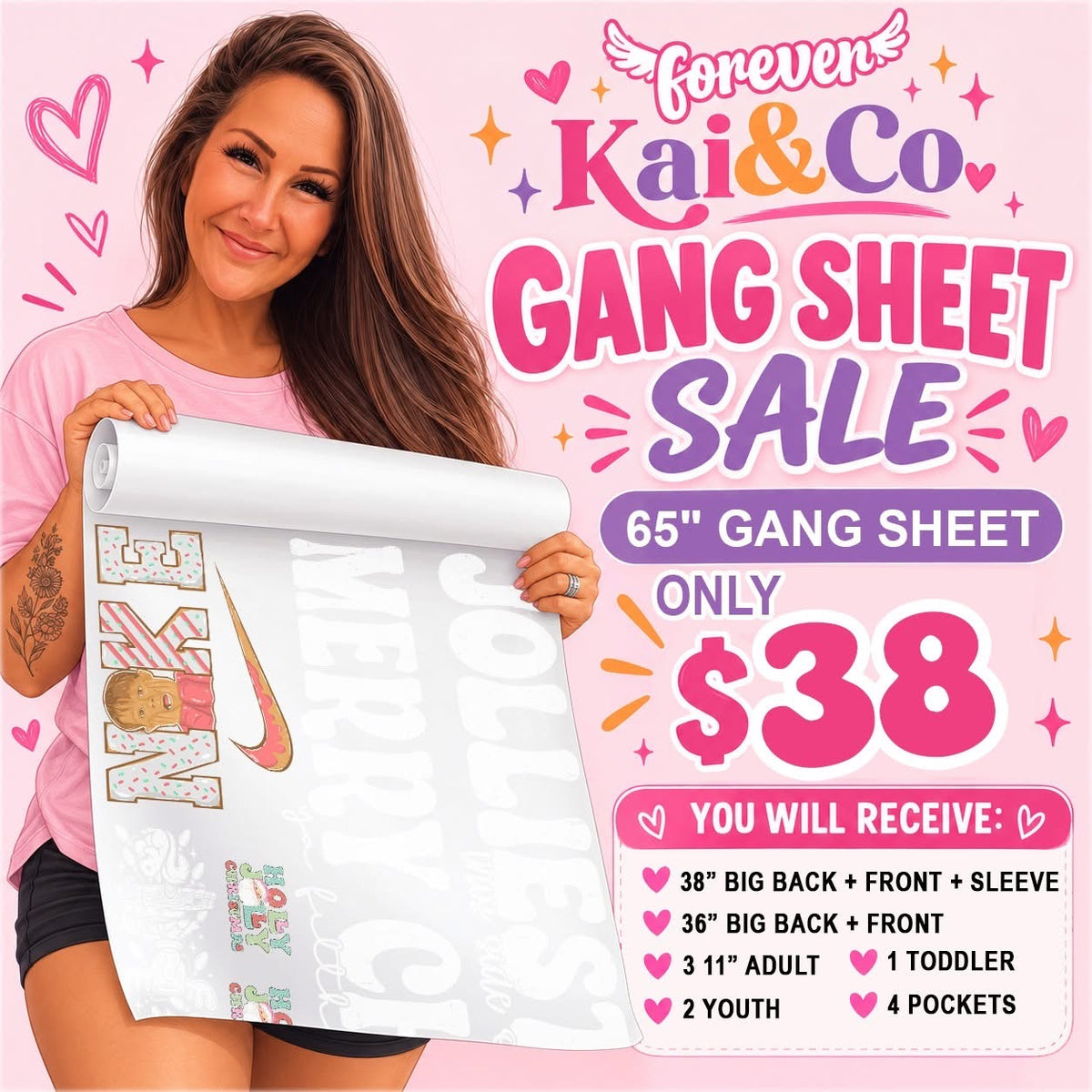 Big Back Gang Sheet Filthy Animal/Jolliest