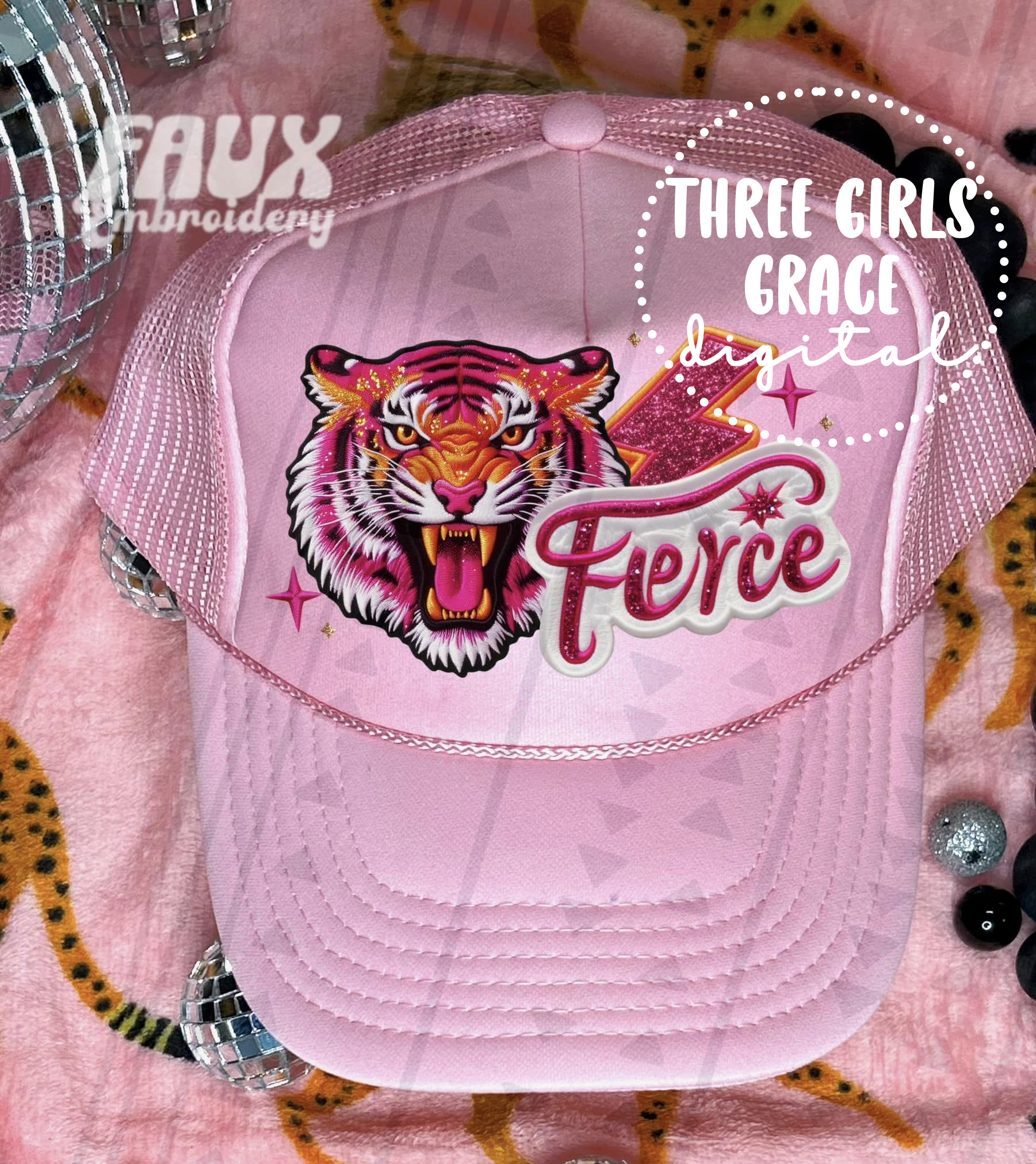 Fierce Rabbit Hat Fierce Hat Digital – Three Girls Grace
