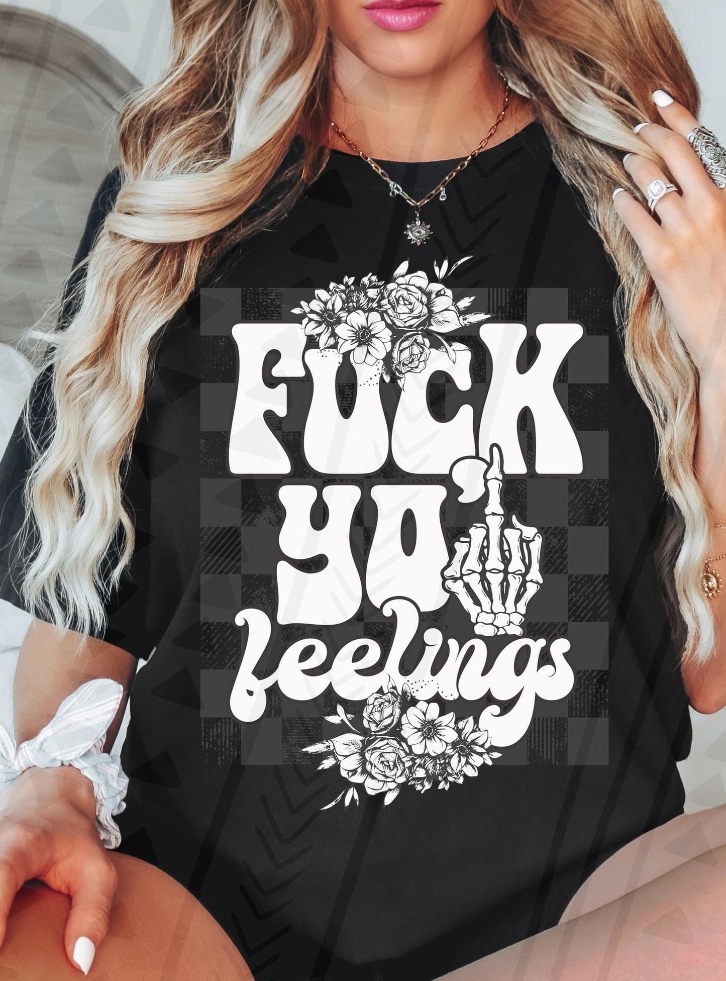 F Yo Feelings DTF Transfer