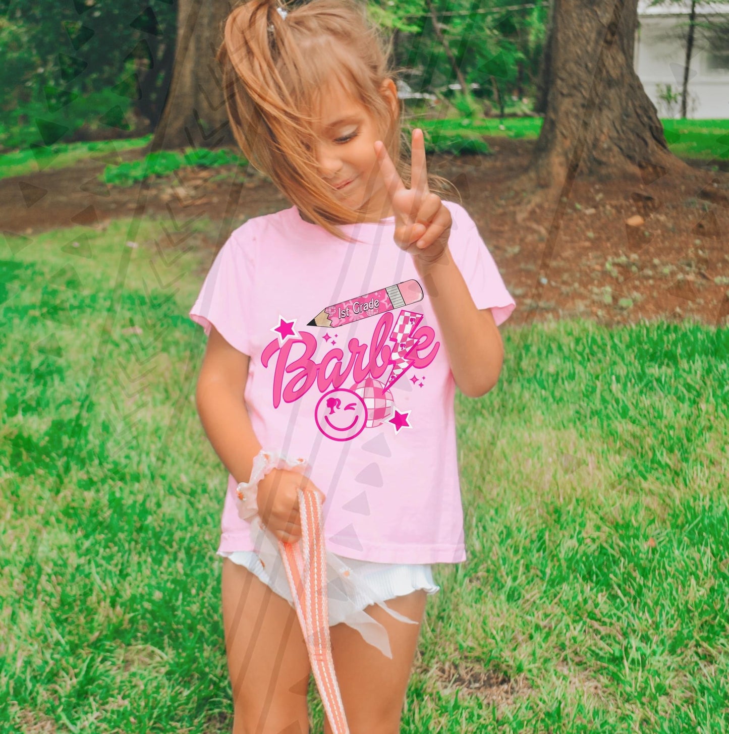 School Barbie DTF Transfer