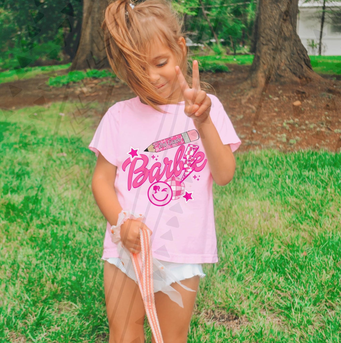 School Barbie DTF Transfer