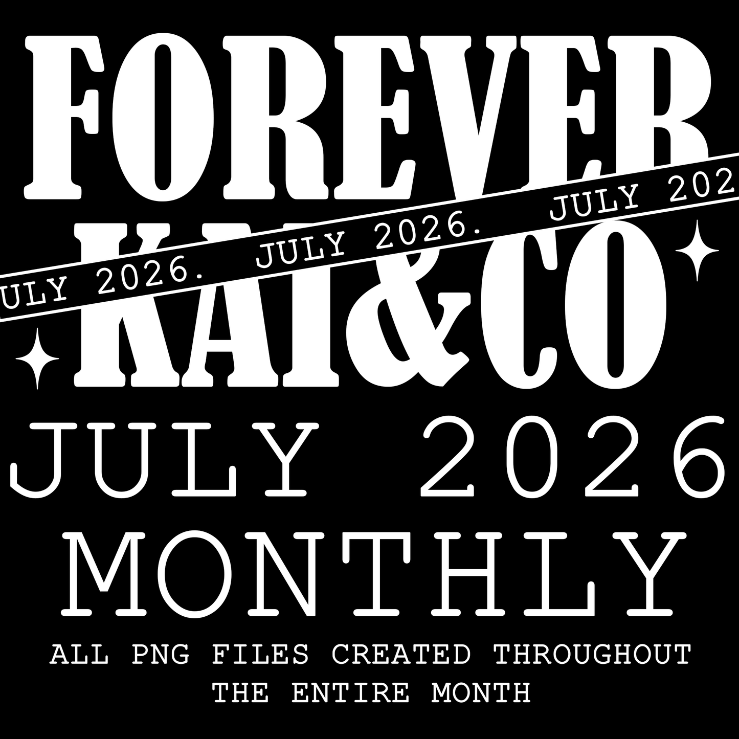 July 2026 Monthly Drive