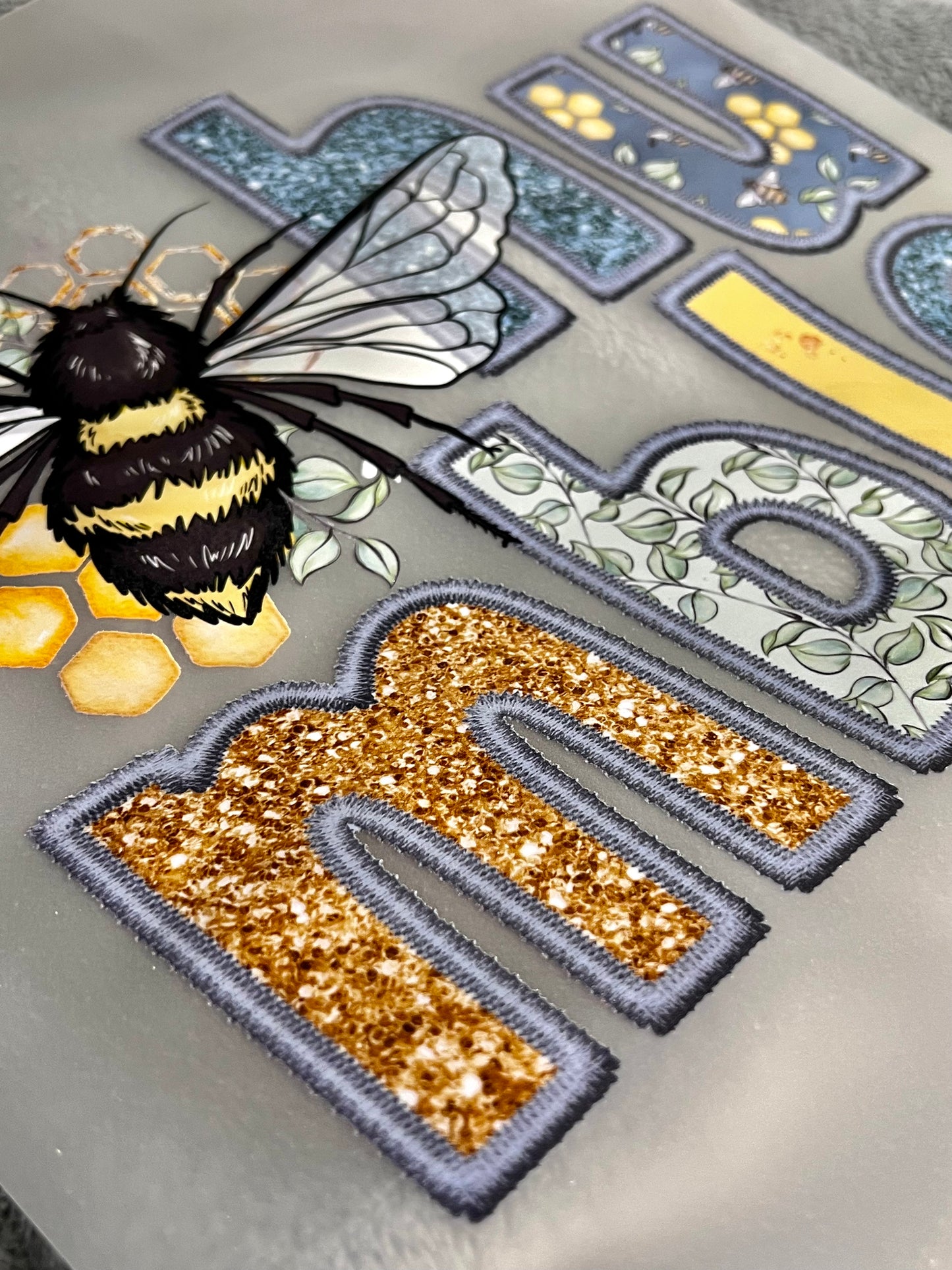 Bee Humble DTF Transfer