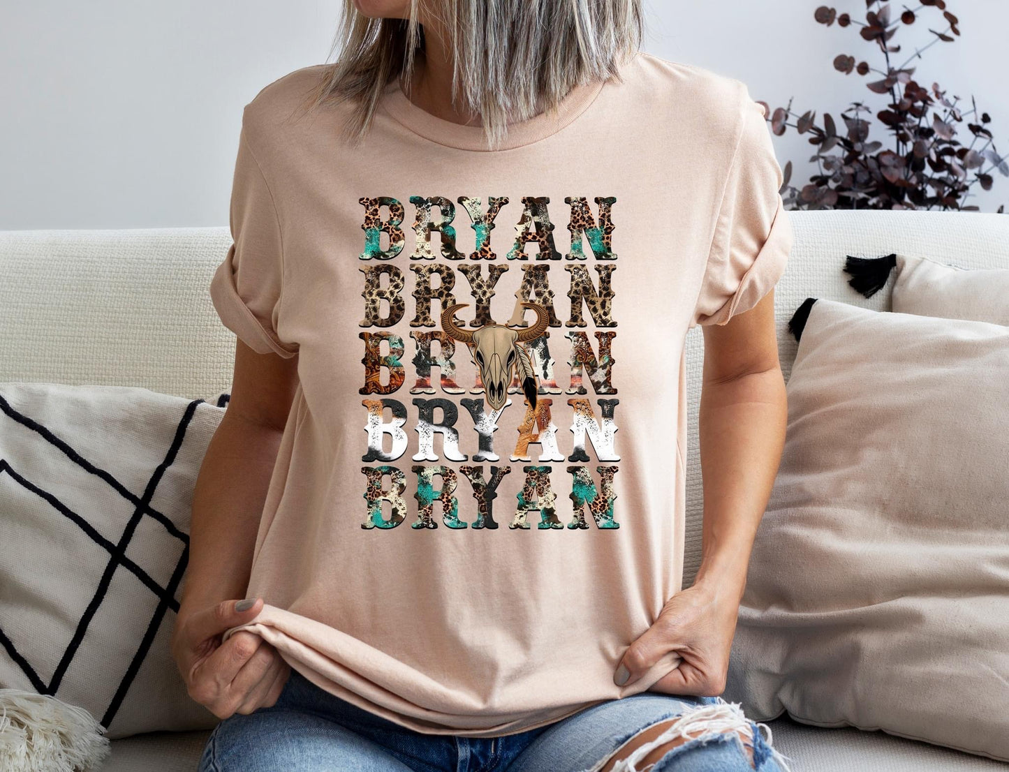 Stacked Country Artist DTF Transfer