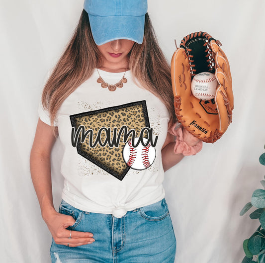 Baseball Mama DTF Transfer