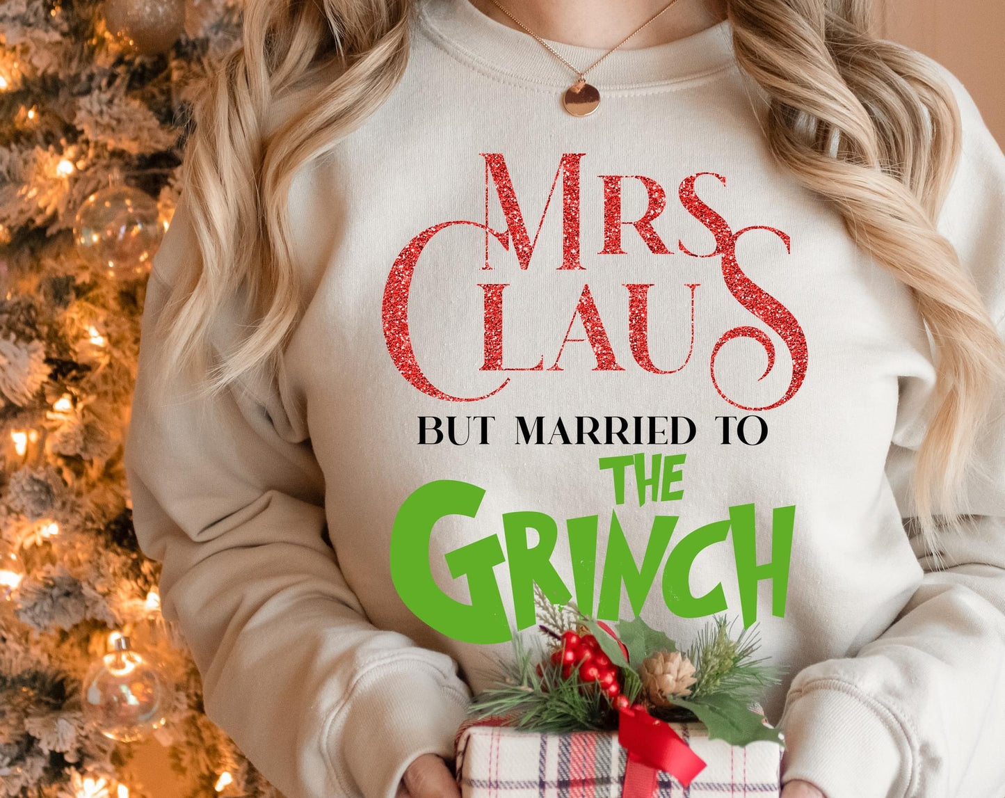 Married to The Grinch DTF Transfer
