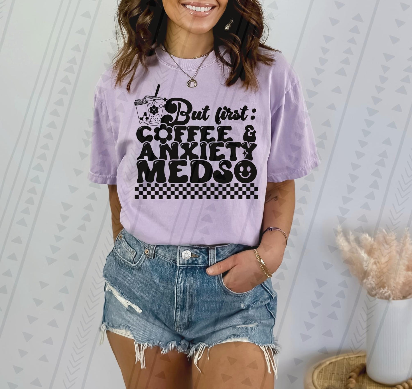 Coffee & Anxiety Meds DTF Transfer