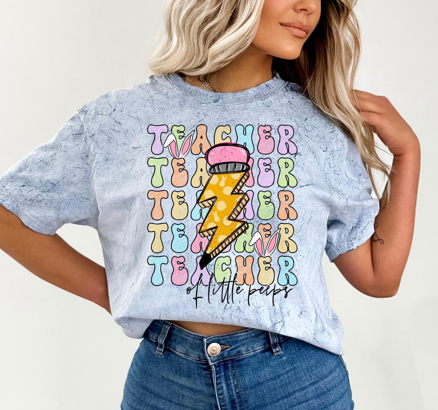 Teacher of Little Peeps DTF Transfer