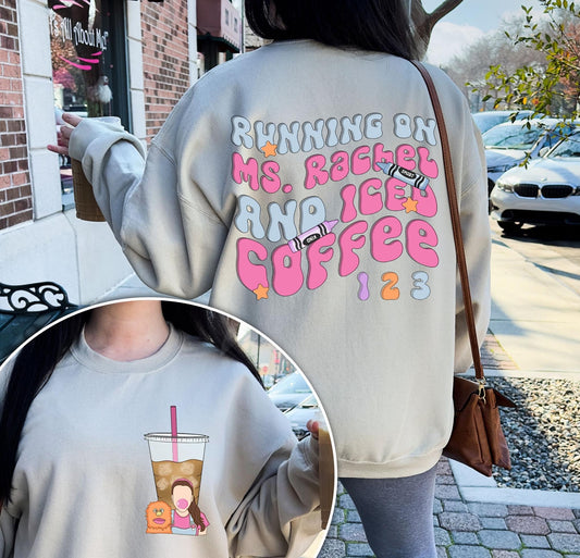 Ms. Rachel & Iced Coffee DTF Transfer