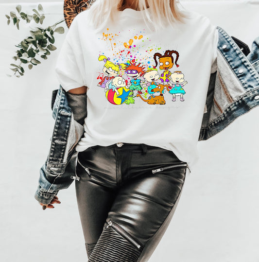 Rugrats Splatter DTF Transfer