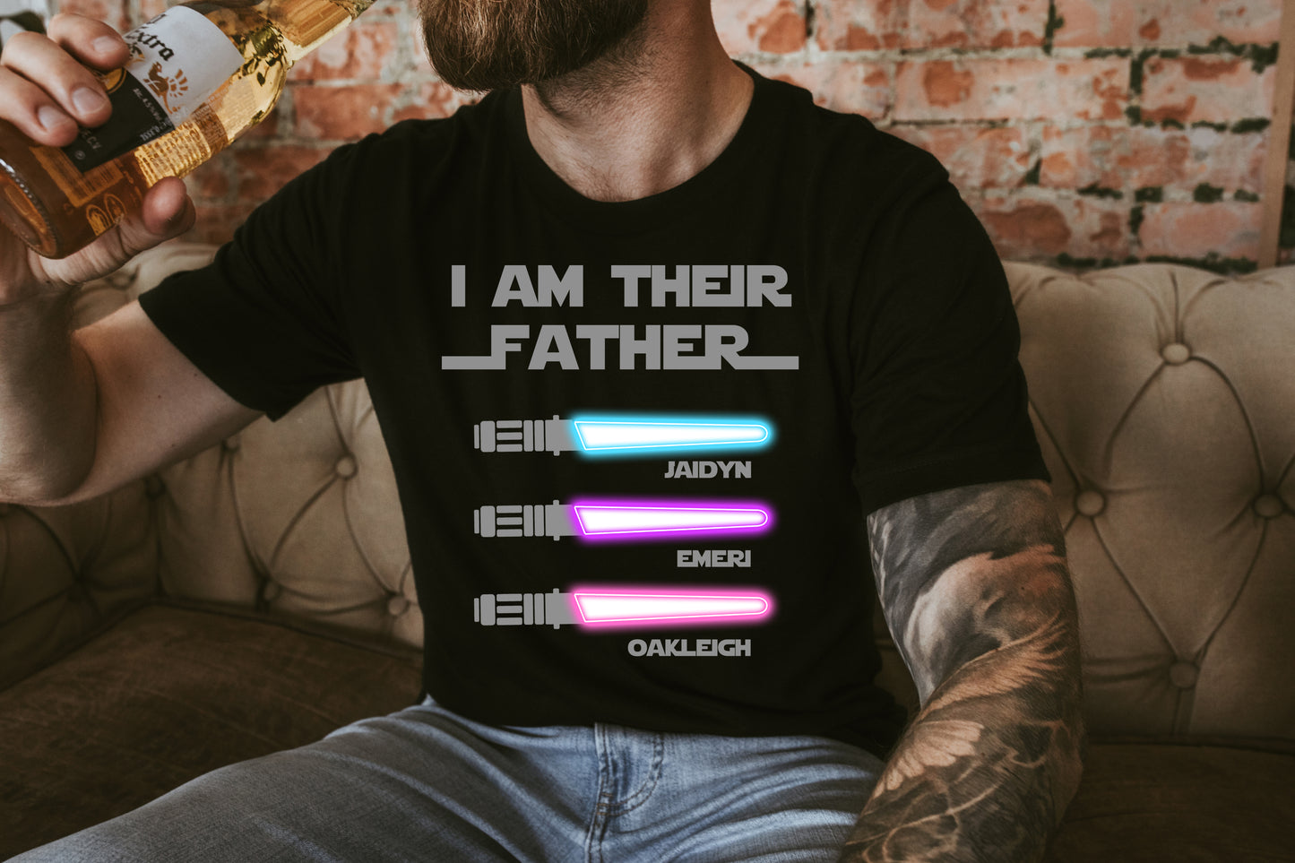 I am Their Father DTF Transfer